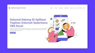 FULL TUTORIAL  APLIKASI PEMBAYARAN INTERNET | VBA EXCEL