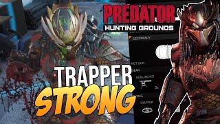 Predator Hunting Grounds Predator TRAPPER PERK so STRONG! BEAR TRAPS COMBOS!