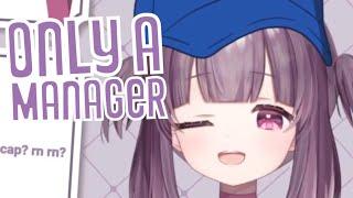 This Virtual Youtuber has a "Manager"