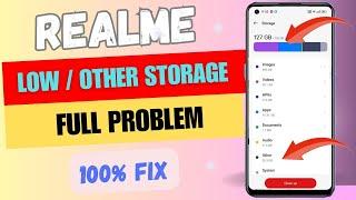 realme mobile low storage problem | how to delete other storage in realme