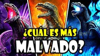 ¿CUÁL ES EL GODZILLA MÁS MALVADO?