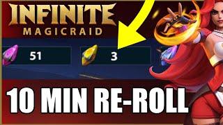 Re-roll in 10min 3x LEGENDARY | Infinite Magicraid reroll guide