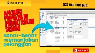 PELANGGAN TERSENYUM ?! PISAH TRAFIK 2 KONEKSI INTERNET di Router Mikrotik RB750GR3