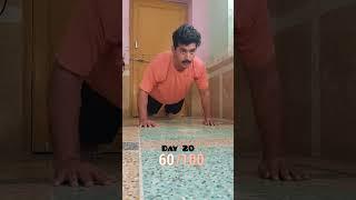 Day 20  100 Push-Ups Every Day Until We Hit 100,000 Subscribers #pushupchallenge #shorts #ytshorts