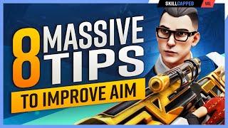 8 MASSIVE AIM TIPS to ONE TAP Everyone! - Valorant Guide