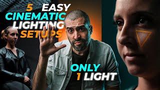 MASTER CINEMATIC LIGHTING! Create Stunning Videos with Just One Light