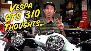 Robot's Thoughts on the New 2025 Vespa GTS 310