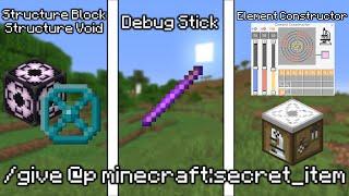 26 Secret Minecraft Items You Didn't Know Existed!