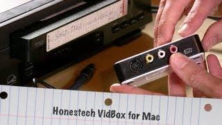 Honestech Vidbox for Mac Review - Capture VHS VCR and other analog footage