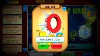 RED LONG COLLAR! (Animal Jam Mailtime)