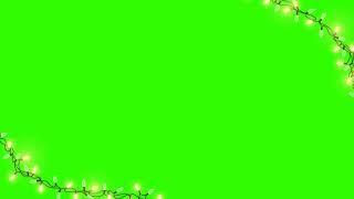 Fairy Lights Glowing || Green Screen || By Green Screen Tutorial