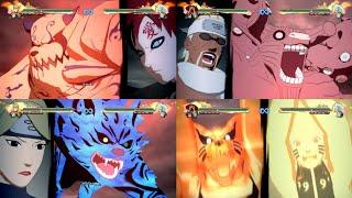 All Jinchurikis & All Tailed Beast Ultimate & Team Jutsus-Naruto Shippuden Ultimate Ninja Series