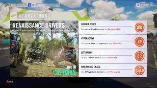 Forza Horizon 3 #Forzathon "Renaissance Drivers" Win The Dart Hemi Horizon Edition