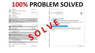 CorelDraw X7 : Save, Export, Print Button Disable Problem Solution ||Haseeb Corel Draw Graphics