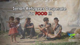 Syrian Refugees Desperate For Food (A KHOM HUMANITARIAN APPEAL)