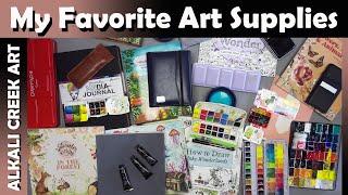 My Favorite Art Supplies from 2024 and a Gift Guide for Watercolor Artists, too!