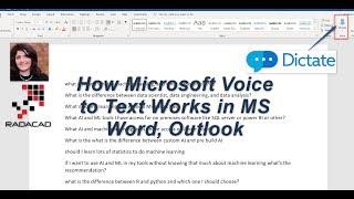 Voice to Text in MS Word: Now is really easy to use