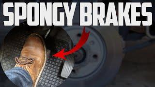 6 Causes of Spongy Brake Pedal - Spongy Brakes Diagnosing & Cost to Fix