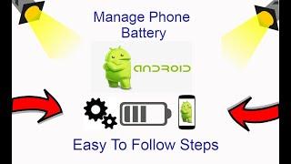 How To Manage Android Phone Battery On Samsung