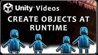 How to CREATE OBJECTS AT RUNTIME in Unity - INSTANTIATE function