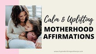 MOTHERHOOD AFFIRMATIONS MEDITATION with calm rain sounds- MEDITATION FOR MOTHERS- MOTHERS MEDITATION