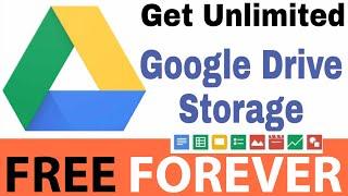 Get Unlimited Google Drive Storage For Free | GDrive Unlimited Storage | 100% Working Cloud Storage