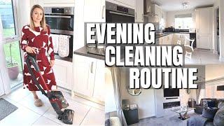 Daily Evening Cleaning Routine | UK Cleaning Motivation - Working Mum