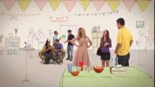 English Lesson - The Birthday Party - Part 1 and 2