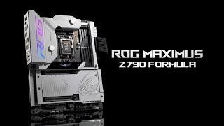 ASUS ROG Maximus Z790 Formula Thunderbolt 4 ATX Motherboard E-tail Video