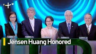 Nvidia CEO Jensen Huang Receives Lifetime Achievement Award | TaiwanPlus News