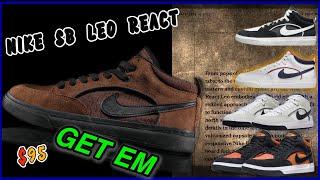 NIKE SB Leo Baker REACT Shoe Review (HIGHLY RECOMMENDED)