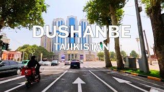 Dushanbe, Tajikistan - Driving Tour 4K