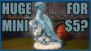 Make The Cheapest Dragon Miniature For DND
