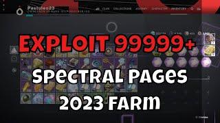 Insane Spectral Pages Farm Glitch - Farming Manifested Pages - Halloween Festival Of The Lost 2023