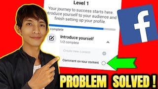 FACEBOOK LEVEL 1  COMMENT ON YOUR CONTENT  | GANITO ANG DAPAT GAWIN  ! @BOB377