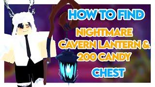 HOW TO FIND Nightmare Cavern Lantern & 200 Candy Chest - Royale High Halloween 2022 Maze