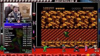 Arcathlon #2 newest PB by Arcus (10 NES games back-to-back)