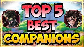 Top 5 BEST COMPANIONS FOR BOSS GRIND - Shindo Life