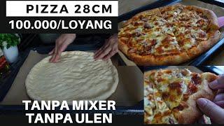 PIZZA RUMAHAN NO MIXER NO ULEN