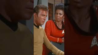 Uhura's like... wait what? #uhura #startrek #theoriginalseries @StarTrekTOS #shortsfeed #shorts #xyz