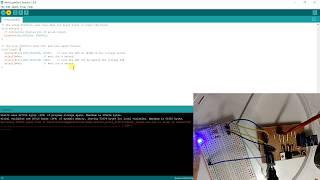 esp01 programming board, simple blink upload