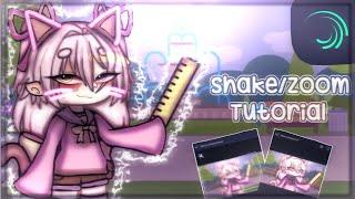 ¦¦ Shake x Zoom Tutorial - (Alight Motion) ¦¦️ #gachalife #aesthetic