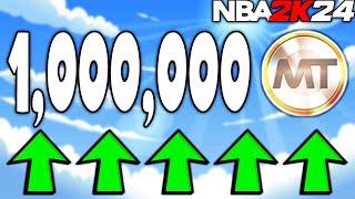 HOW TO MAKE 1,000,000 MT IN ONLY ONE WEEK IN NBA 2K24 MyTEAM!