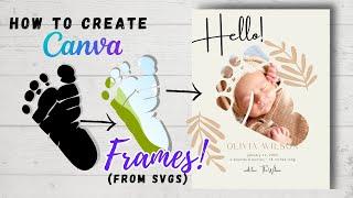 Canva Tutorial: How to Create Custom Canva Frames