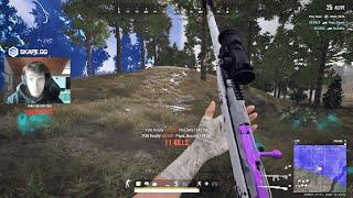 Abusing the Mosin–Nagant on public servers| 15 Kills | 1-Man Squad PUBG