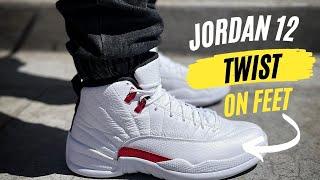 Jordan 12 Twist On Feet | Grailz