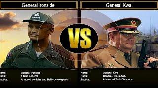 Shockwave Challenge Mode: General Ironside VS General Kwai