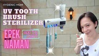 Hygienic Mom: Multifunction Toothbrush Sterilizer