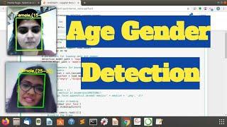 Real Time Age Gender Prediction