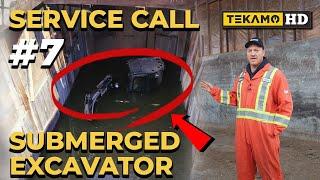 Service Call: SUBMERGED John Deere 35G - Repairing a waterlogged engine with compromised fuel & oil